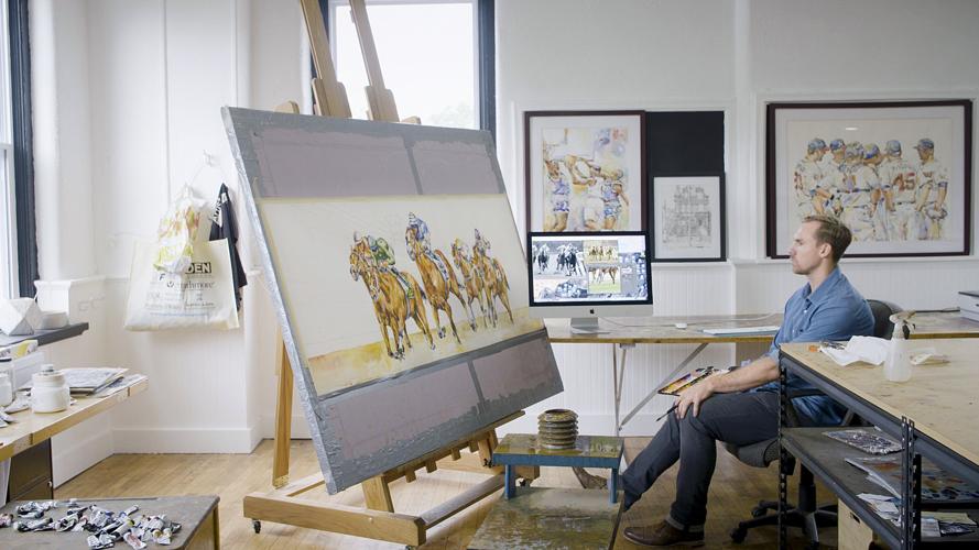 Woodford Reserve Richard Sullivan Derby Bottle Artist 2020