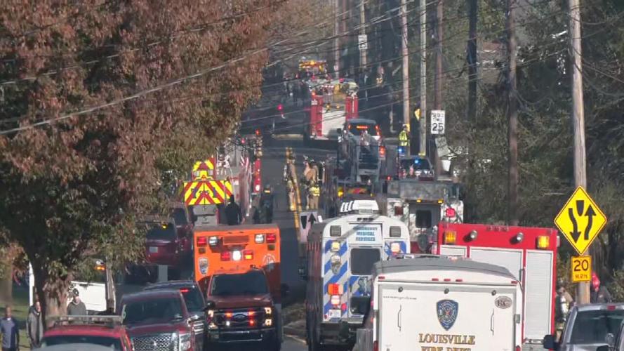 First responders on Payne Street