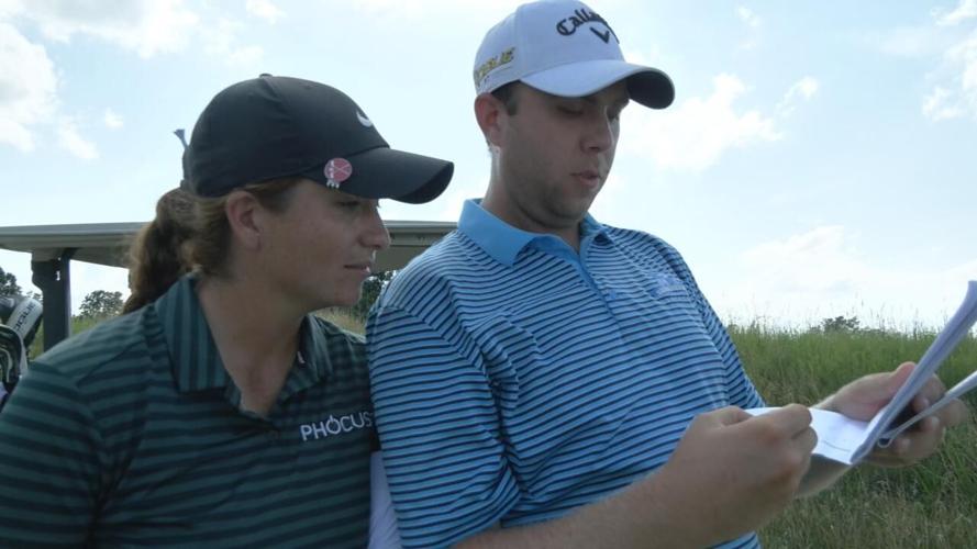 Former Cardinal golfers working together