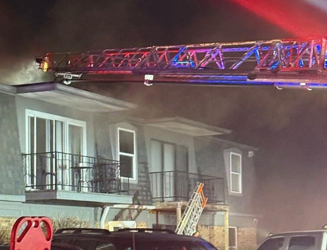 700 block of Huntington Park Drive fire - 3.13.25