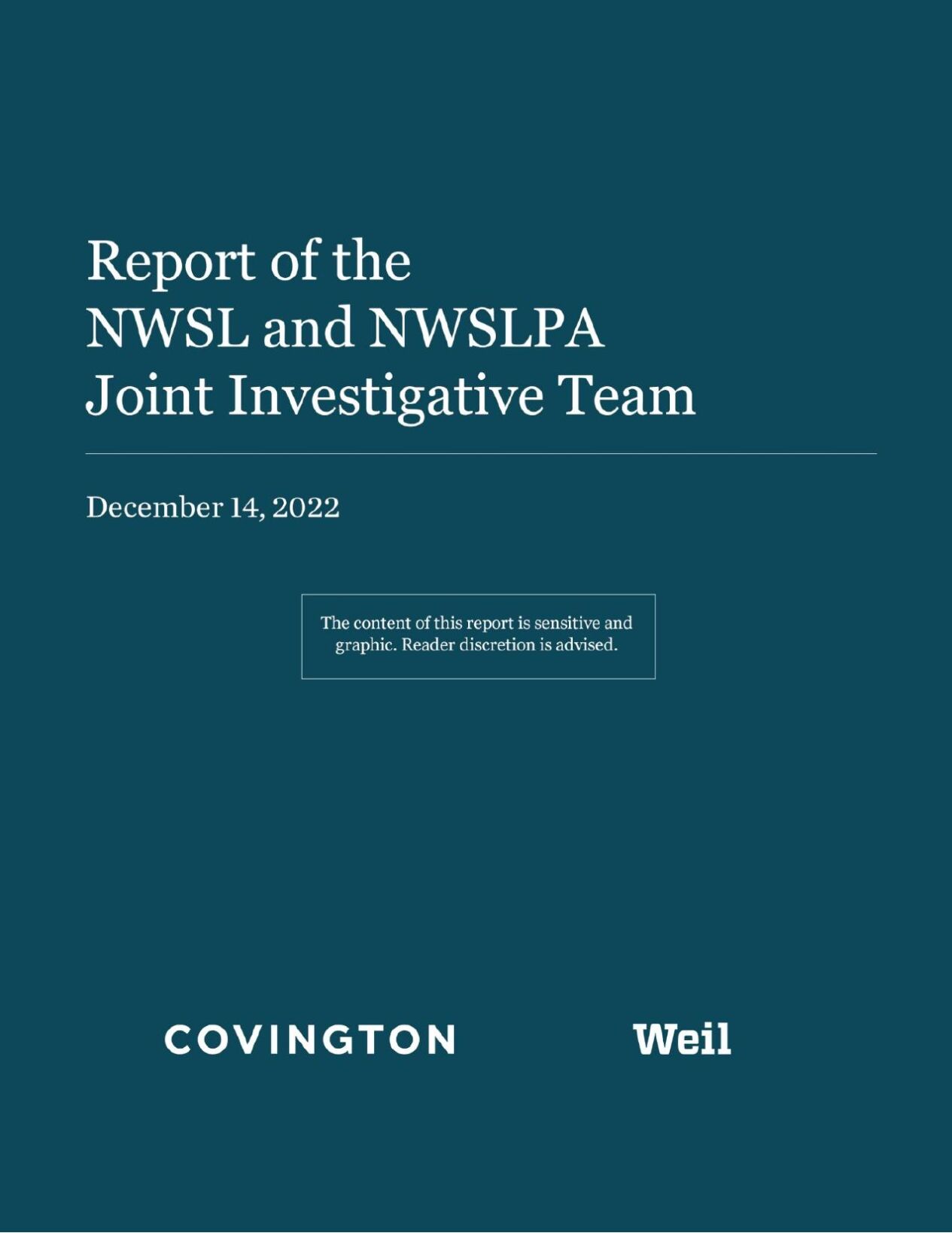 NWSL Report