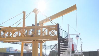 Waterfront Playport progress Feb 2025