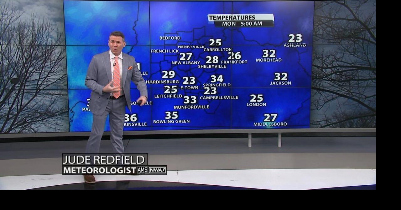 Jude Redfield's Early Monday Morning Forecast Weather