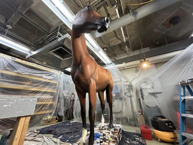 Kentucky Derby Museum Winner's Circle horse