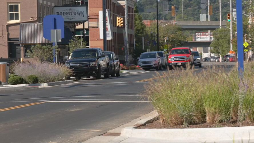 Main Street in downtown New Albany