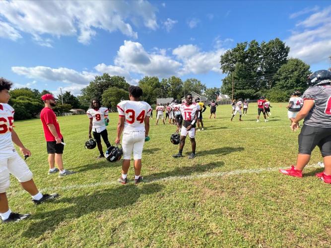 Seneca football practice