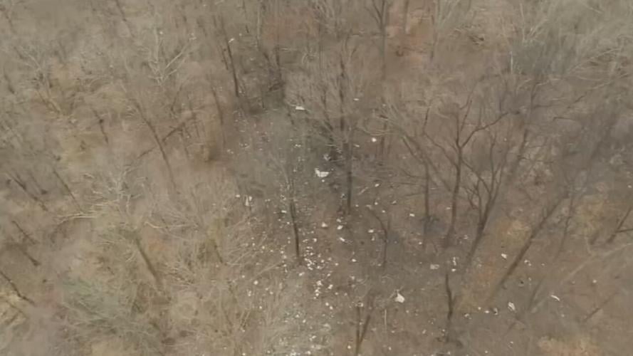 Clark County Plane Crash Scene
