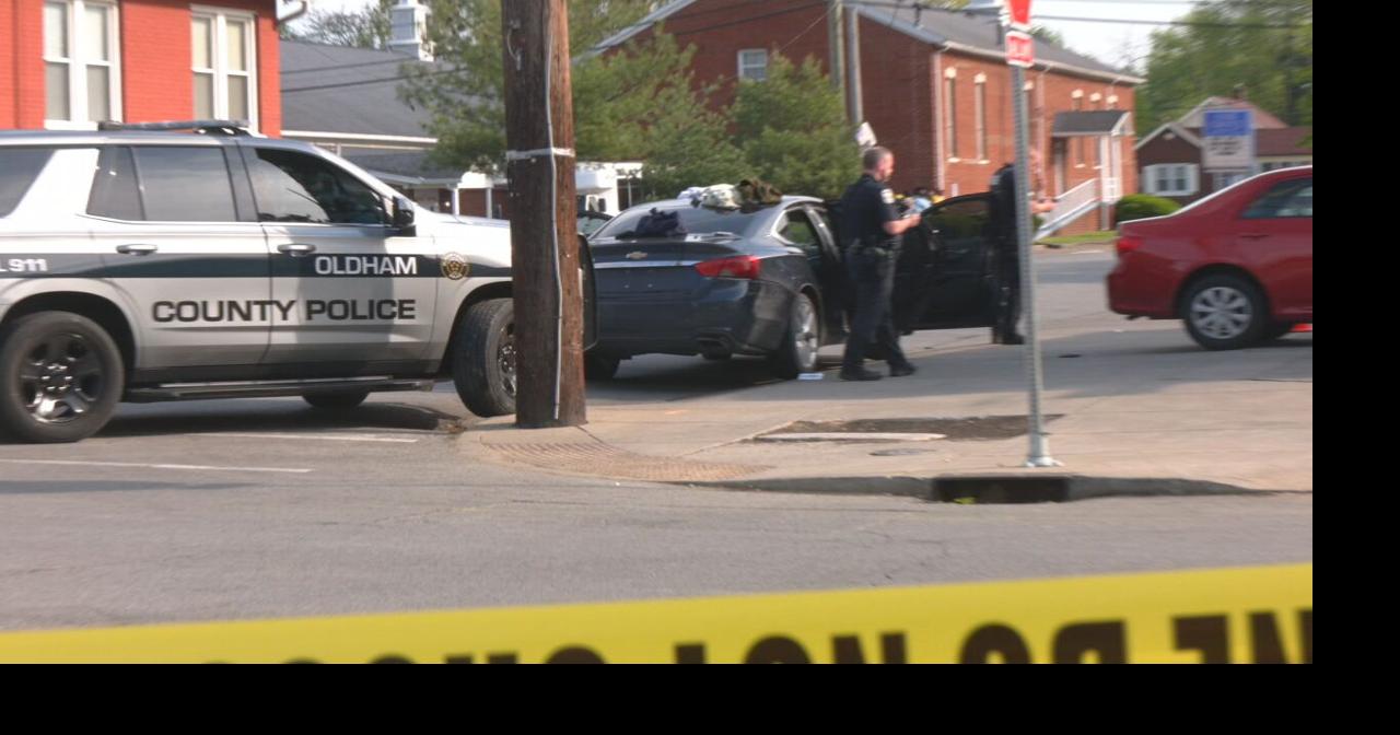 Police pursuit from Oldham County ends in Louisville, person hospitalized