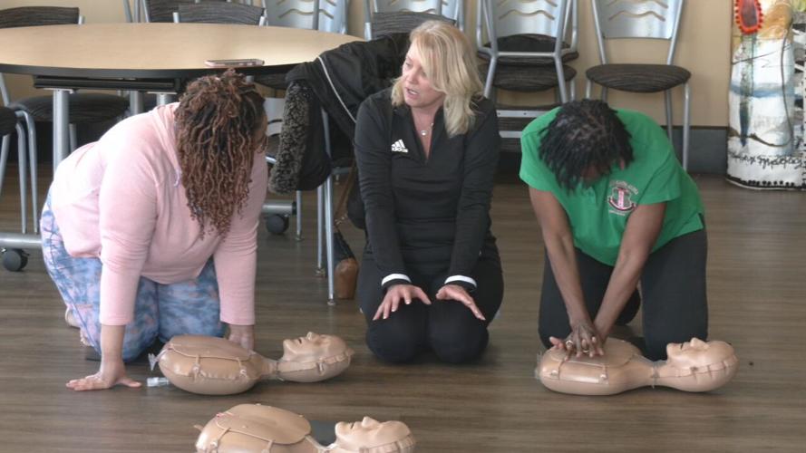 Fifth Third Bank-American Heart Association-CPR training at Chef Space 2-6-23