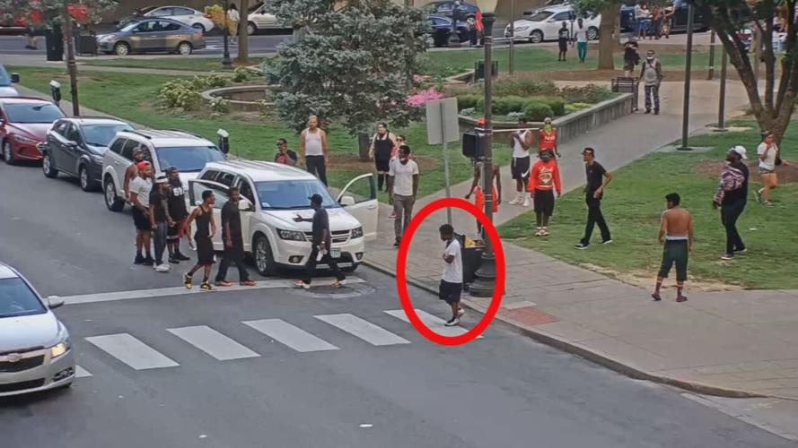 LMPD video shows man before firing shot near Jefferson Square Park
