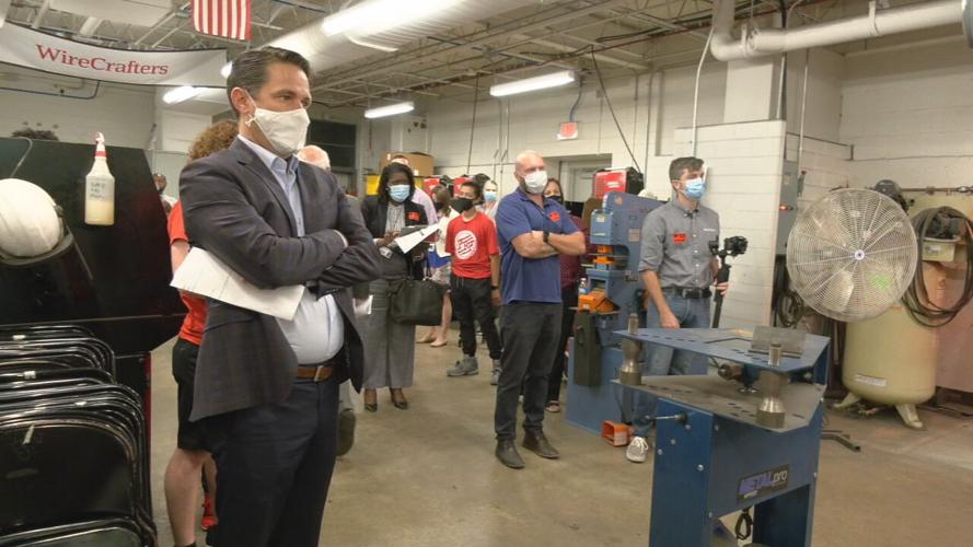 JCPS Superintendent Marty Pollio visits PRP High School academies