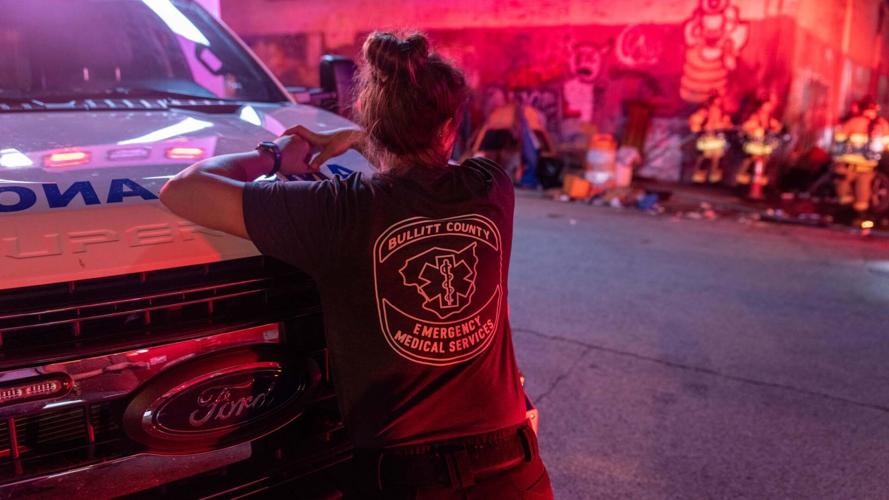 Bullitt County firefighters, EMS workers play extras in soon-to-be-released feature film