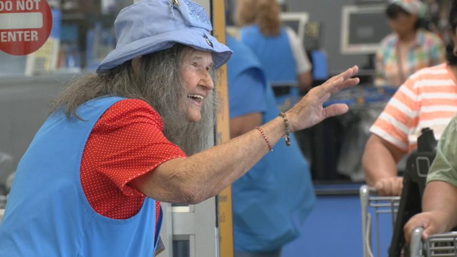 Carrollton Walmart greeter 1