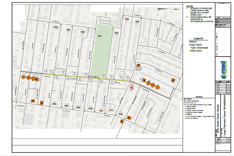 MSD Construction Map