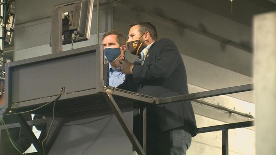 Gov. Beshear tours UPS in Louisville