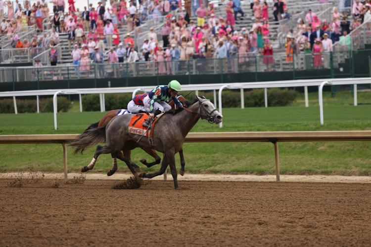 Horses on Kentucky Oaks Day 2025