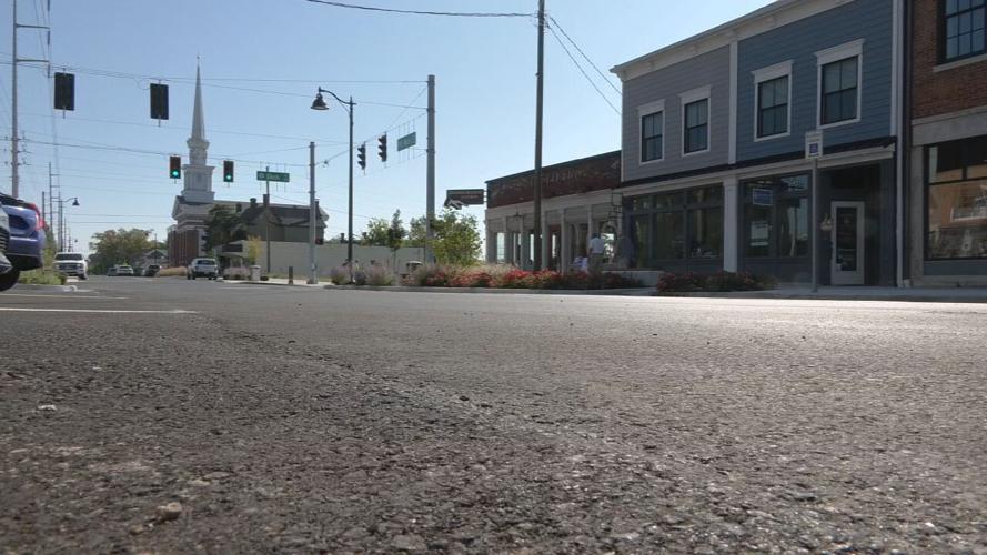 Main Street in downtown New Albany