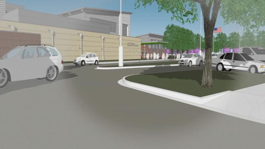 Rendering of New School in Fort Knox