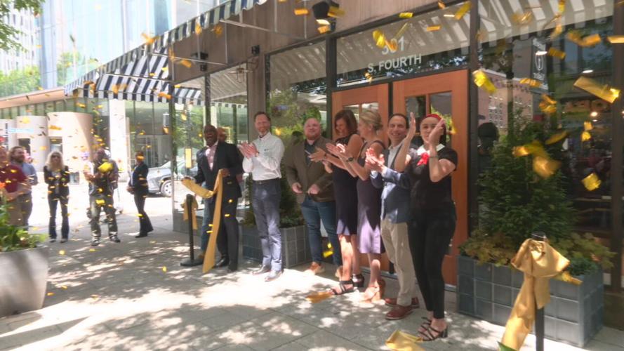 Updated Louisville Visitor Center reopening ribbon-cutting 5-20-24