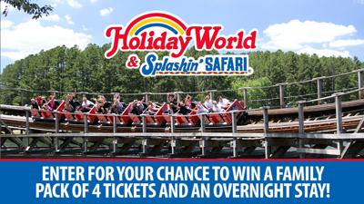 Holiday World's Family Fun Starts Here! Sweepstakes