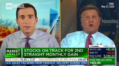 "Squawk Box" anchors Andrew Ross Sorkin and Joe Kernen