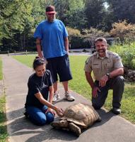 'Tank the Tortoise' recovered by wildlife officials in southern Indiana after escaping from owners