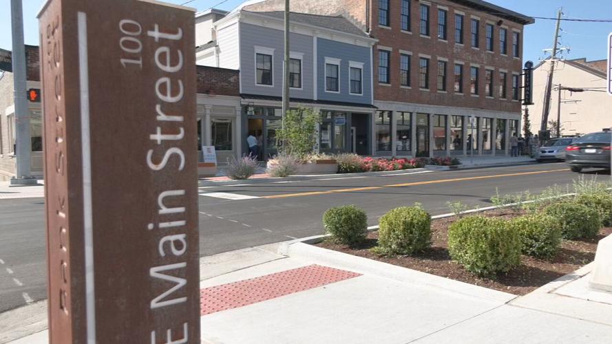 Main Street in downtown New Albany