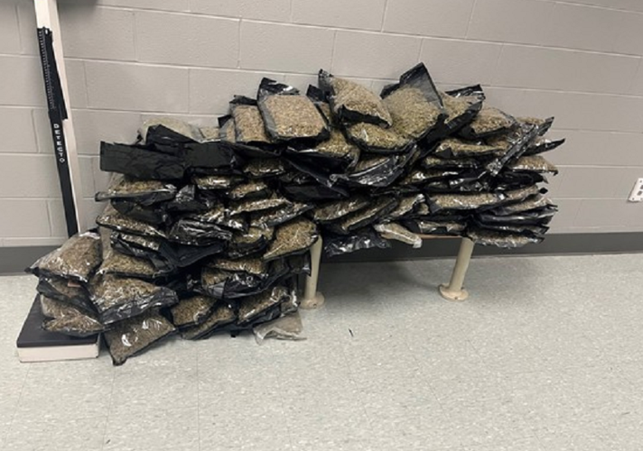 Packaged marijuana found on I-65