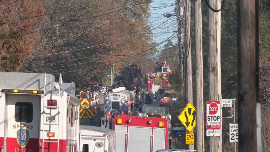 First responders after explosion near Clifton