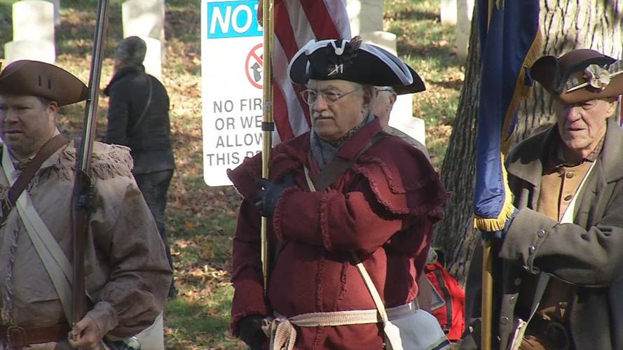 Cave Hill veteran flags 11-9-19.jpg