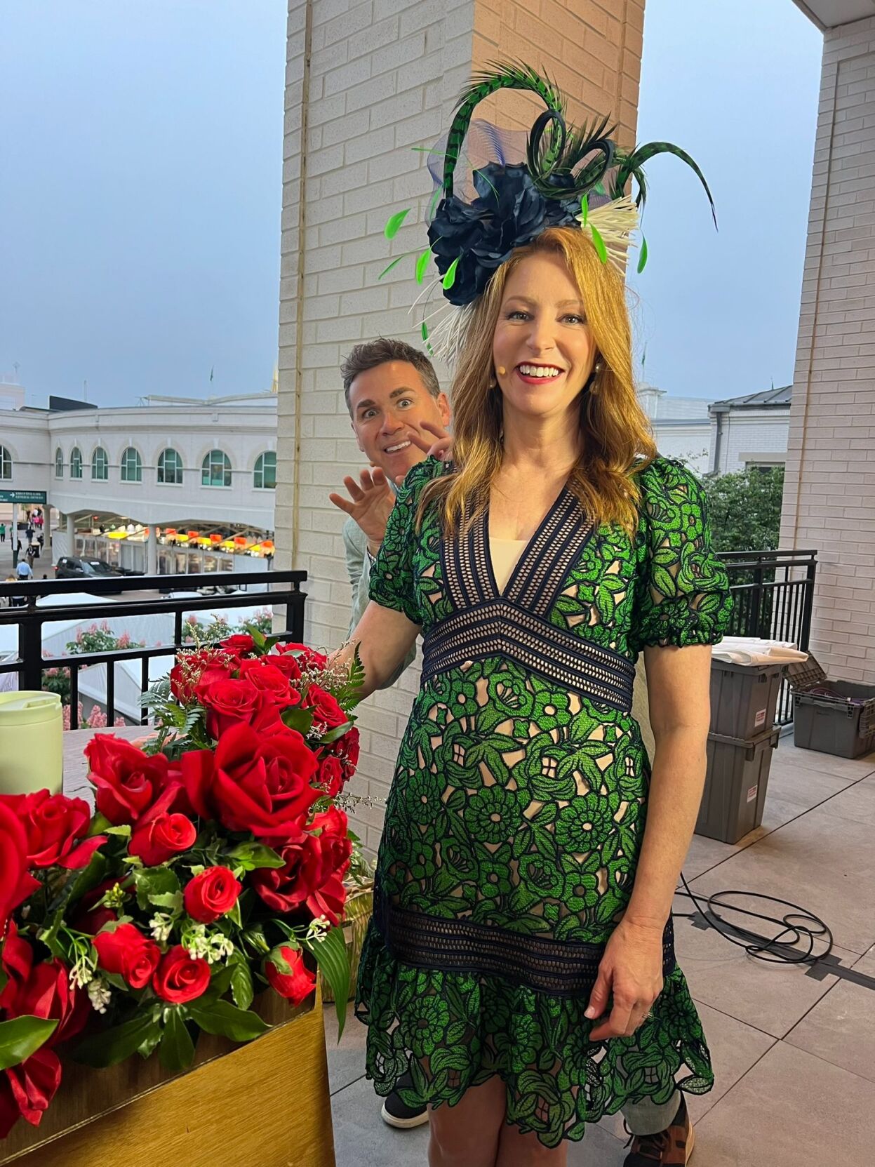 Jude and Candyce on Derby morning 5-4-24.jpg