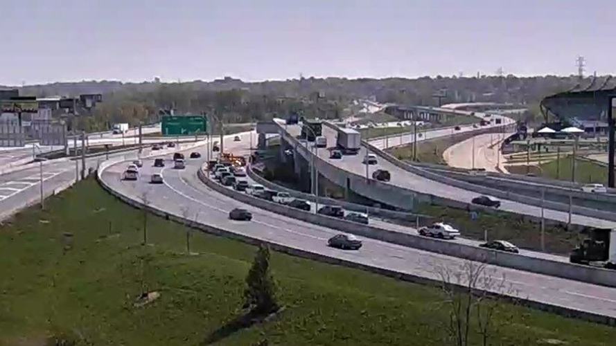 Fatal Motorcycle crash in Louisville's Spaghetti Junction