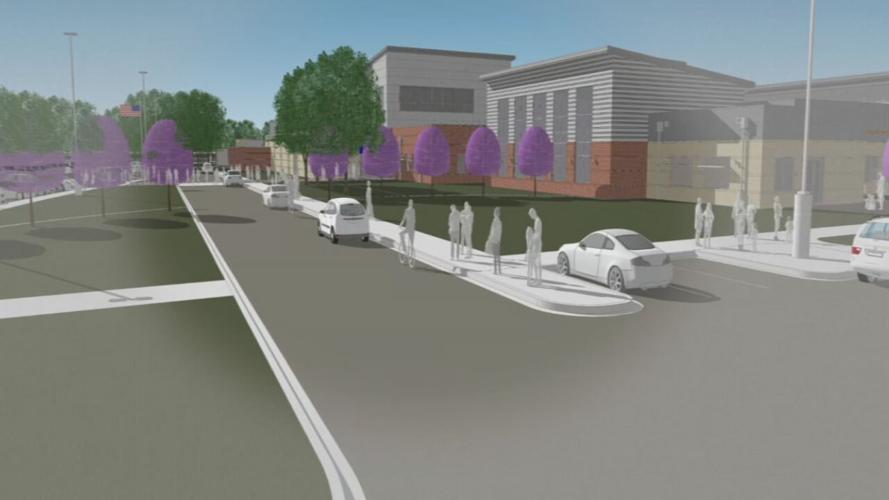 Rendering of New School in Fort Knox