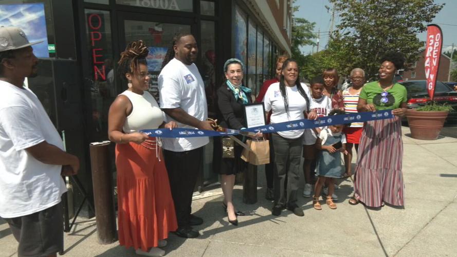 Ribbon Cutting for Tino's Taste of Heaven in Louisville's Russell neighborhood