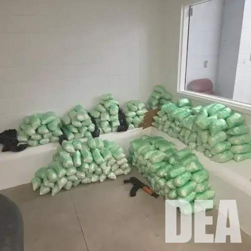 800 pounds of meth