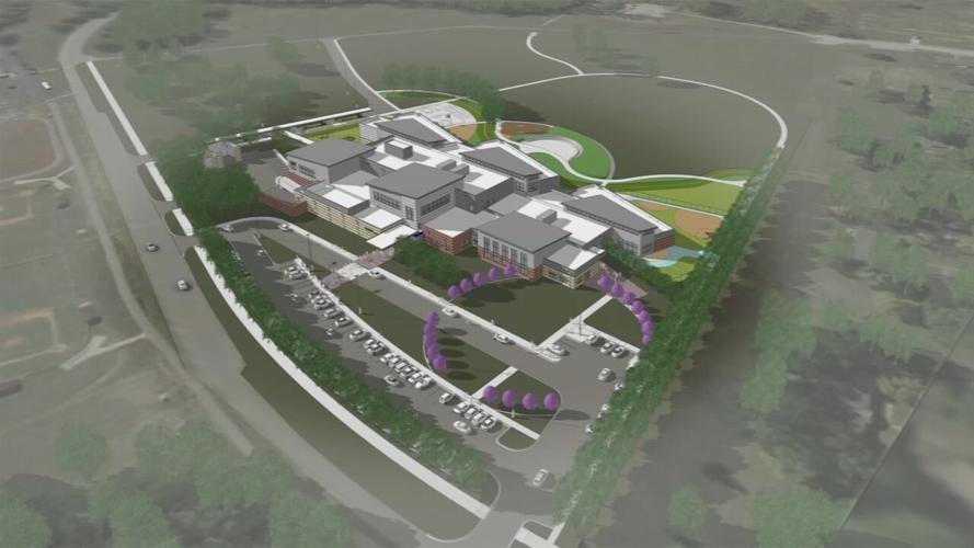 Rendering of New School in Fort Knox