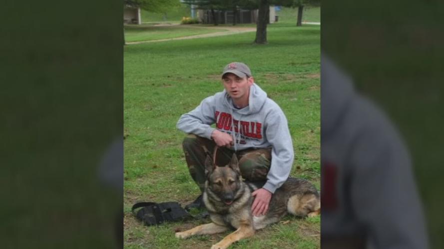 Awi, a former K-9 officer with the Charlestown Police Department, and Sgt. Adam Clark