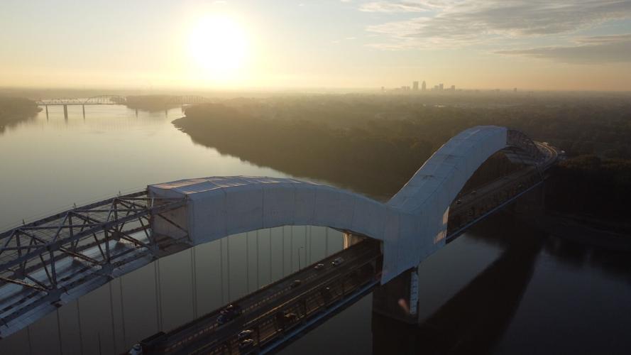 SHERMAN MINTON BRIDGE - CONSTRUCTION SUNRISE PICS 9-17-2021  (3).JPG