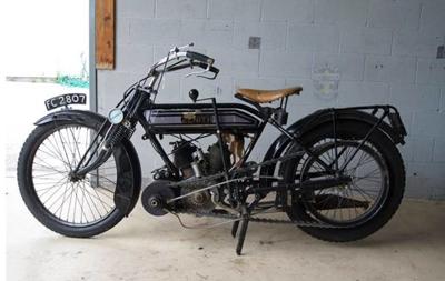 Stolen 1914 Zenith Motorcycle