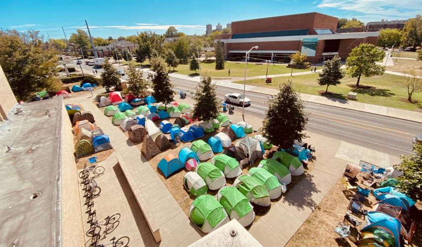 Big Blue Madness 2019 - Tent City - Big Blue Madness campout