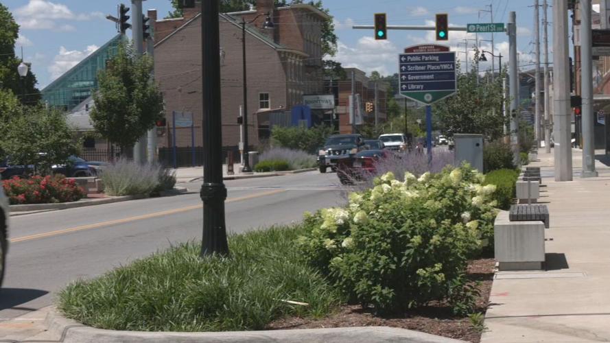 Main Street in downtown New Albany