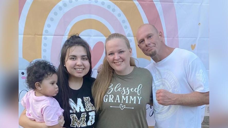 Brian Brooks with family
