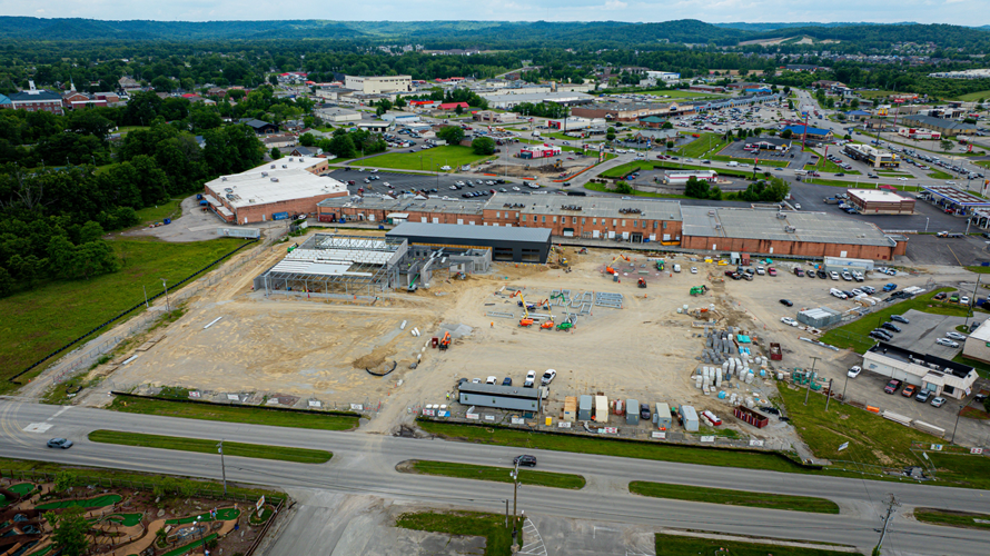 Shepherdsville Aquatic Center Aerial