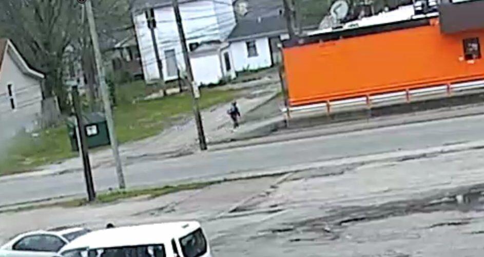 Surveillance image of 10-year-old Kahyla Bailey taken on April 6, 2023 at about 4:35 p.m.