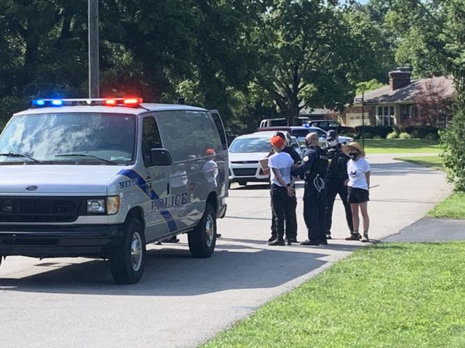 Protest arrests at Daniel Cameron's home (2) 7-14-20