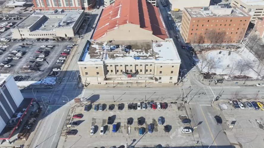 Louisville Gardens aerial