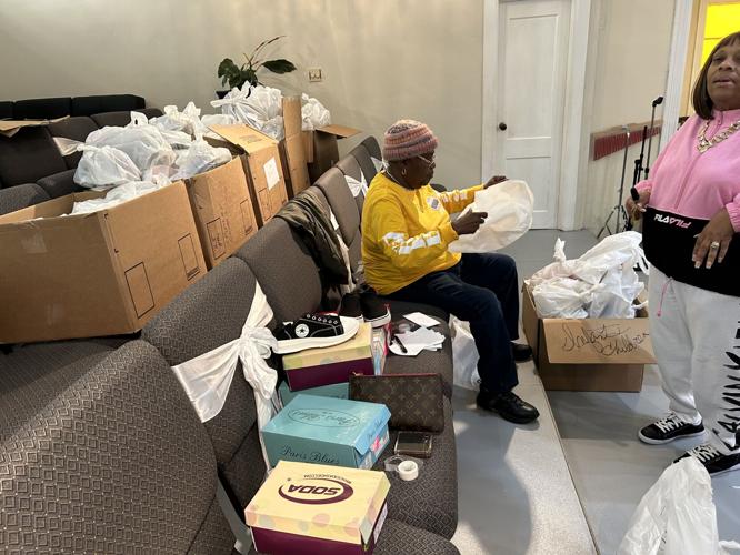 Feed The City shoe giveaway 4-5-24
