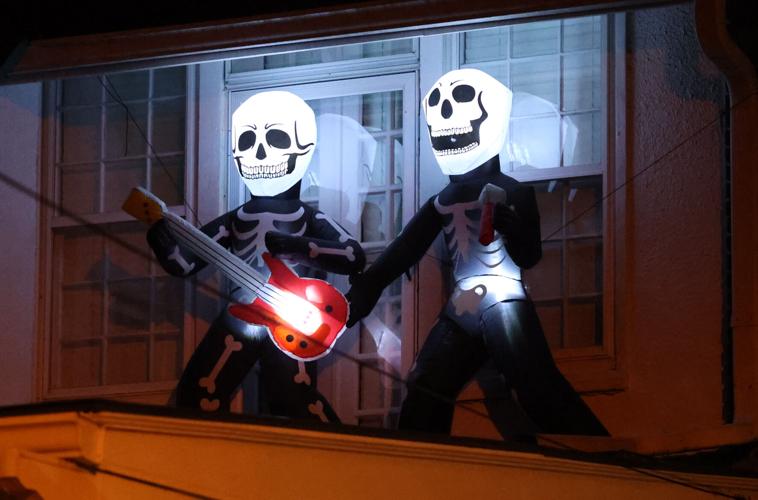 Inflatables on rough at Hillcrest Avenue.JPG