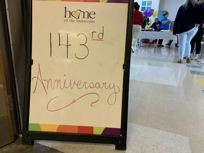 Home of the Innocents signage