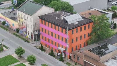 Community Care Campus drone image